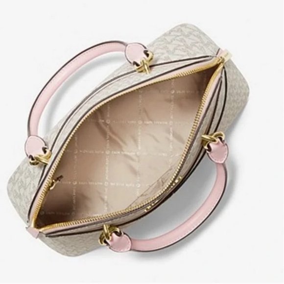 Michael Kors Jet Set Travel Medium Dome Satchel Shoulder Bag - Picture 13 of 16